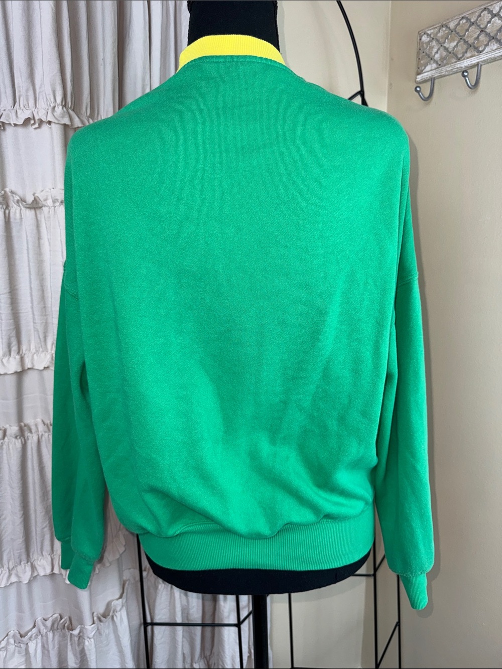Women's Coca-Cola Sprite Sweatshirt Size XXS Green - Picture 5 of 10